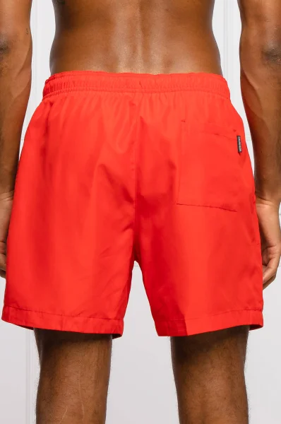 Kopalne hlače | Regular Fit Calvin Klein Swimwear 	rdeča	