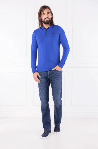 polo | slim fit Tommy Jeans 	modra	