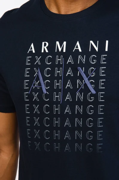 Majica | Regular Fit Armani Exchange 	temno modra	