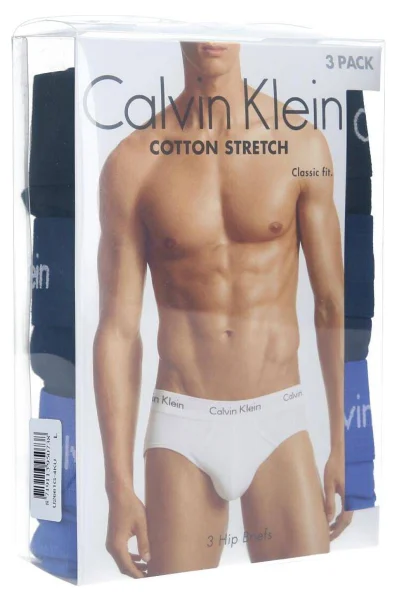 spodnjice 3-pack | slim fit Calvin Klein Underwear 	temno modra	