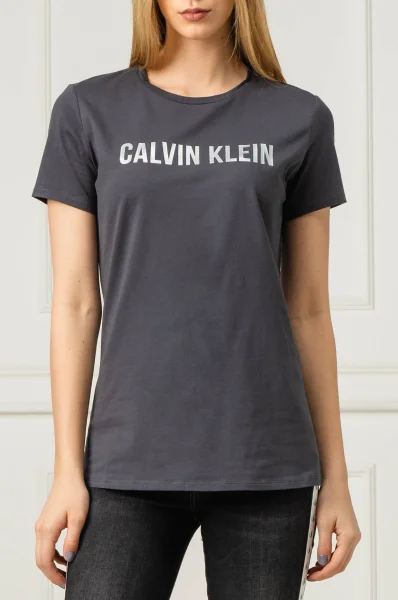 t-shirt | relaxed fit Calvin Klein Performance 	grafitna barva	