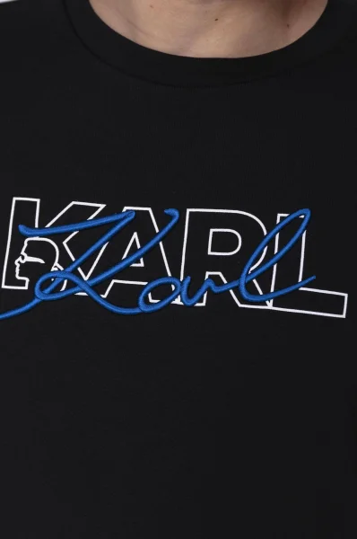 jopice | Regular Fit Karl Lagerfeld 	črna	