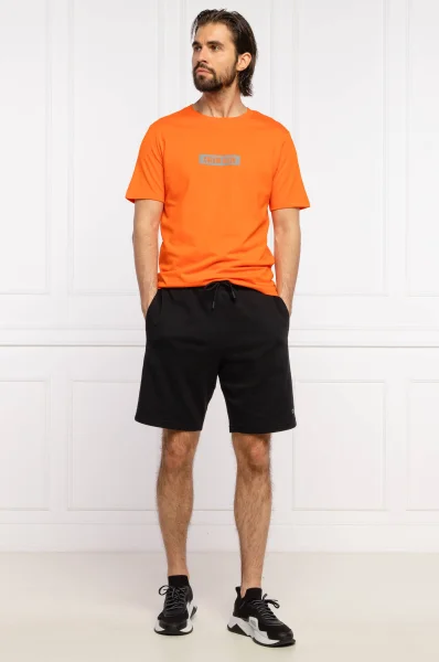Majica | Regular Fit Calvin Klein Performance 	oranžna	