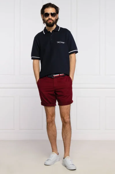 Polo | Casual fit | pique Tommy Hilfiger 	temno modra	