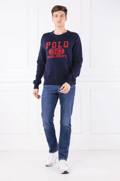 pulover | regular fit POLO RALPH LAUREN 	temno modra	