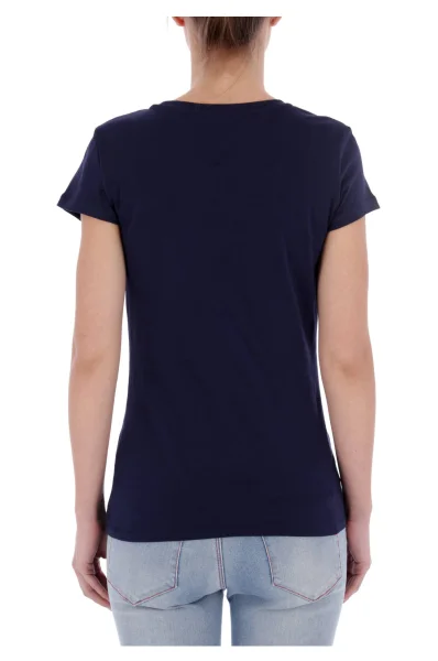 majica | regular fit Armani Exchange 	temno modra	