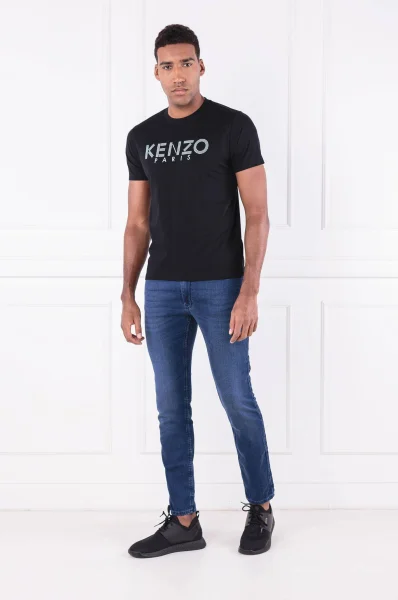 majica | regular fit Kenzo 	črna	