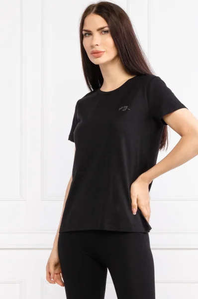 Majica | Regular Fit DKNY 	črna	