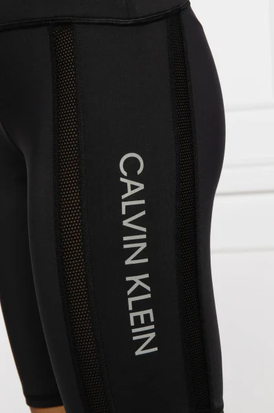 kolesarski triko | slim fit Calvin Klein Performance 	črna	