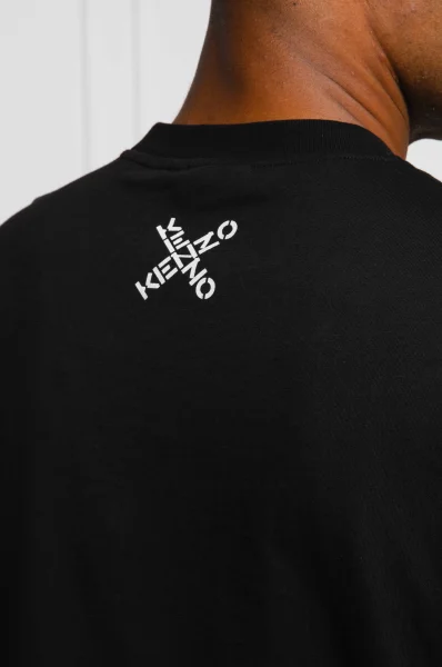 majica | relaxed fit Kenzo 	črna	