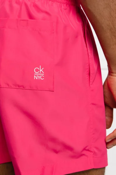 kratke hlače  | regular fit Calvin Klein Swimwear 	roza	
