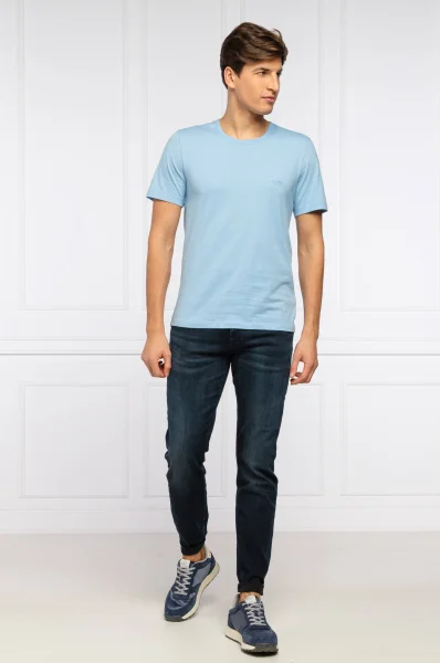 Majica 2-pack RN | Regular Fit Boss Bodywear 	svetlo modra barva	