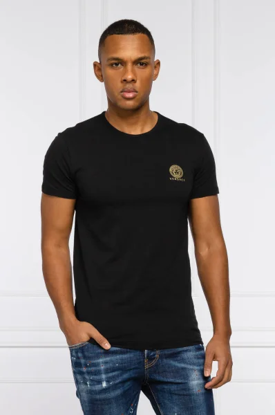 Majica 2-pack | Regular Fit Versace 	črna	