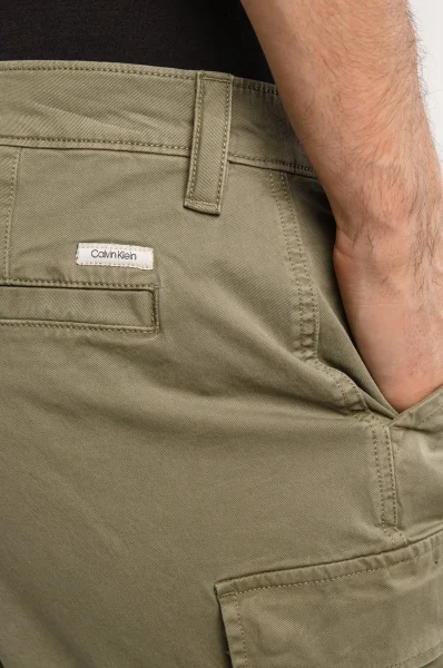 kratke hlače | regular fit Calvin Klein 	zelena	