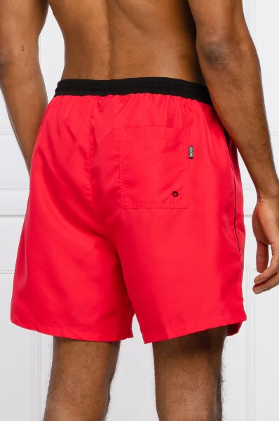 Kopalne hlače Starfish | Regular Fit BOSS BLACK 	barva maline	
