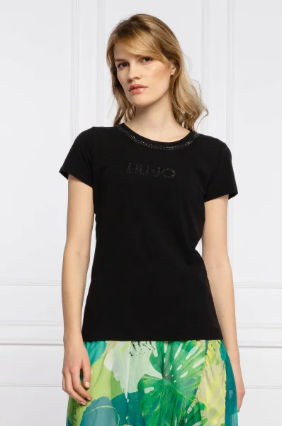 Majica | Regular Fit Liu Jo Beachwear 	črna	