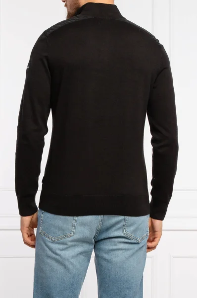Pulover | Regular Fit Calvin Klein 	črna	