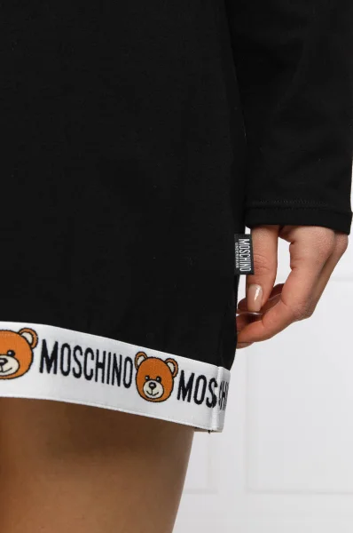 Obleka Moschino Underwear 	črna	