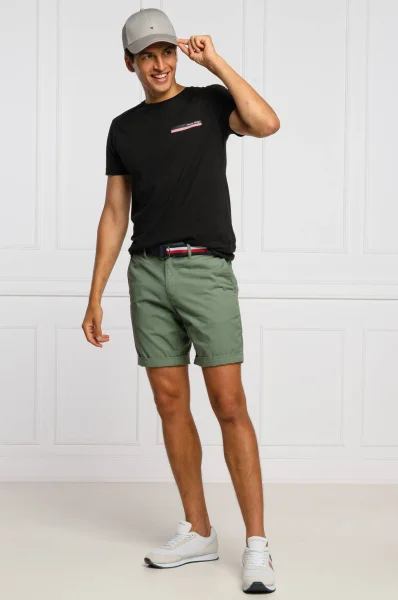 kratke hlače brooklyn | regular fit Tommy Hilfiger 	kaki barva	