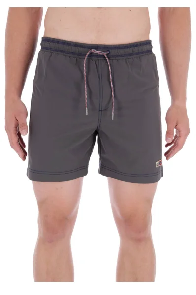 kratke hlače kąpielowe | regular fit Napapijri 	siva	