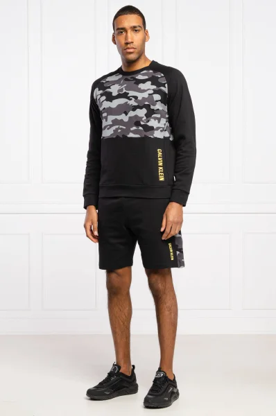 kratke hlače | regular fit Calvin Klein Performance 	črna	