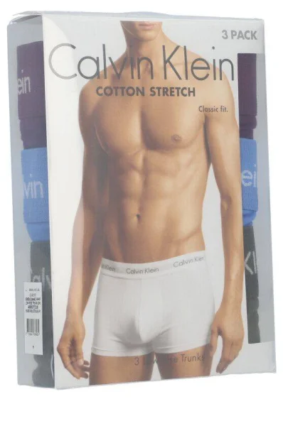 Bokserice 3-pack Calvin Klein Underwear 	vijolična	