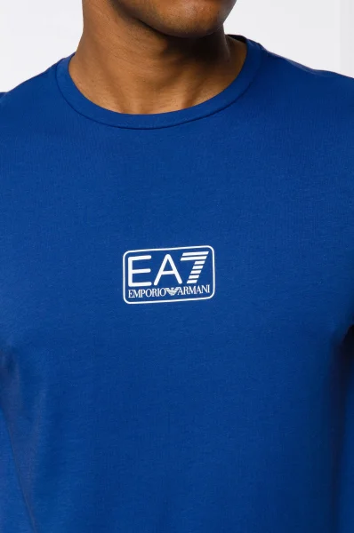 Majica | Regular Fit EA7 	modra	