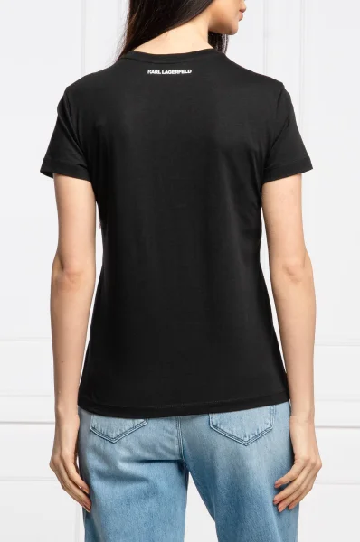 majica bauhaus | regular fit Karl Lagerfeld 	črna	