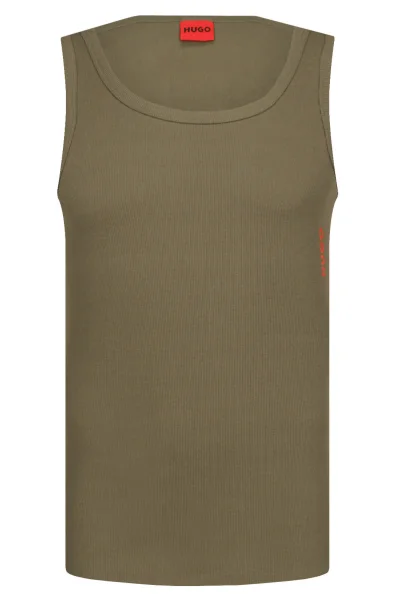 Tank top 2-pack Hugo Bodywear 	kaki barva	