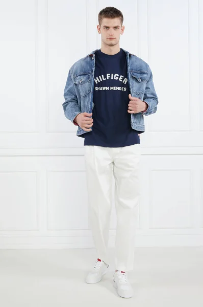 Jeans jakna TOMMY X SHAWN MENDES | Regular Fit Tommy Hilfiger 	modra	
