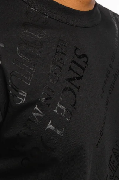 Majica | Regular Fit Versace Jeans Couture 	črna	