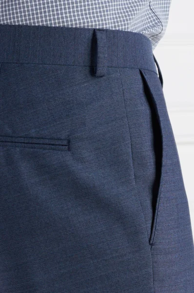 volneni hlače denz | slim fit Oscar Jacobson 	modra	
