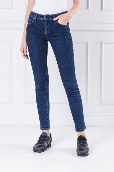 kavbojke | slim fit Versace Jeans 	temno modra	