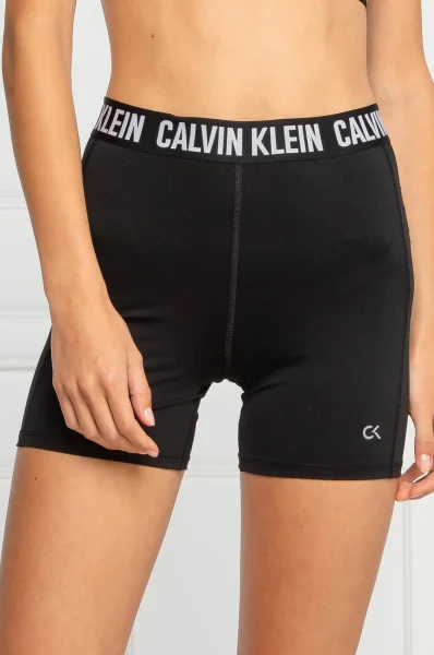 kratke hlače | slim fit Calvin Klein Performance 	črna	