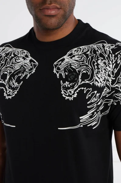 Majica Tiger | Regular Fit Plein Sport 	črna	