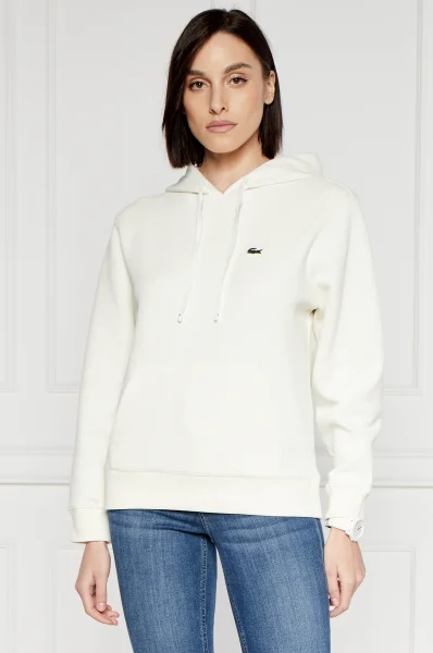 Bluza | Relaxed fit Lacoste 	ekru	