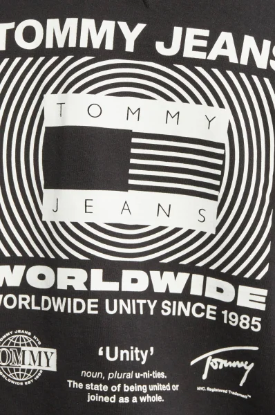 jopice TJM GLOBAL UNITEES | Relaxed fit Tommy Jeans 	črna	