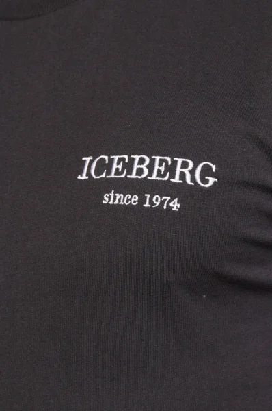 Majica | Regular Fit Iceberg 	črna	