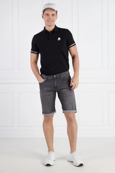 Kratke hlače | Slim Fit Karl Lagerfeld 	siva	