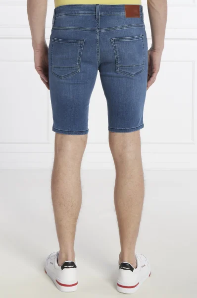 Jeansi kratke hlače Delaware | Slim Fit BOSS ORANGE 	modra	