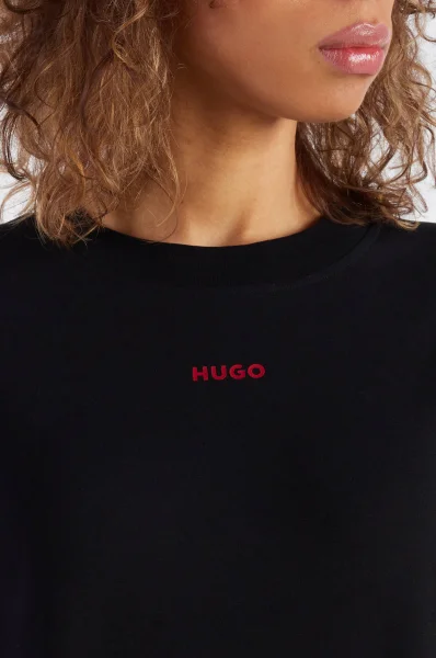 Bluza | Classic fit Hugo Bodywear 	črna	