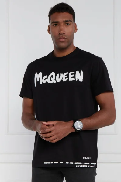 Majica | Regular Fit Alexander McQueen 	črna	