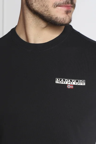 Majica MARINE | Regular Fit Napapijri 	črna	