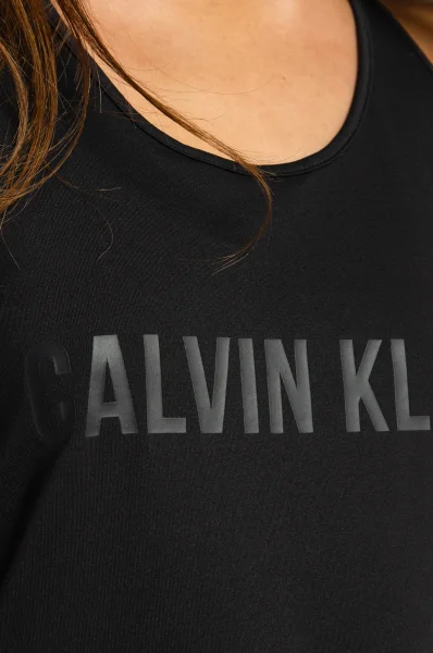 Oprijeta majica | Regular Fit Calvin Klein Performance 	črna	
