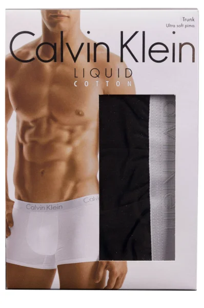 bokserice liquid Calvin Klein Underwear 	črna	