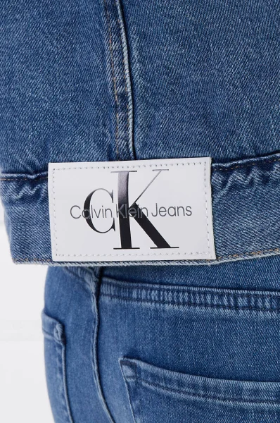 Jeans jakna REGULAR 90S SHERPA DENIM JACKET | Regular Fit CALVIN KLEIN JEANS 	modra	