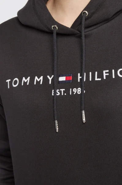 Obleka TH ESS Tommy Hilfiger 	črna	