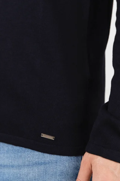 pulover san bastio | regular fit HUGO 	temno modra	