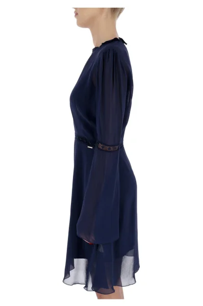 obleka + kombineža Liu Jo 	temno modra	
