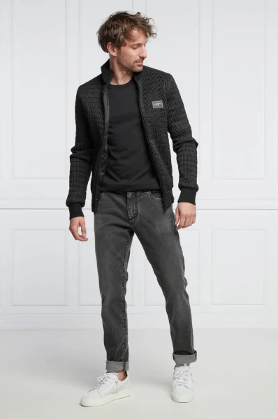 Bomber jakna | Regular Fit | z dodatkom svile Dolce & Gabbana 	črna	
